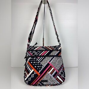 Vera Bradley Triple Zip Hipster Crossbody – Northern Stripes (Retired Pattern)